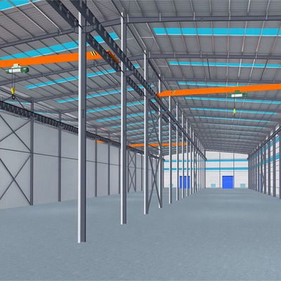 Hội thảo khung kết cấu thép hợp kim / cửa sổ PVC được chế tạo tùy chỉnh
