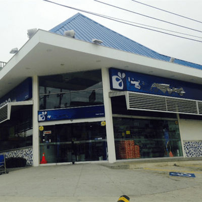 Tòa nhà khung thép thương mại GB Xây dựng thép tiền chế