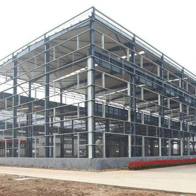 Tòa nhà thép tiền chế nhiều tầng hiện đại tùy chỉnh