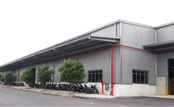 40 * 80 Nhà xưởng công nghiệp Bộ dụng cụ kết cấu thép chế tạo nhà thép