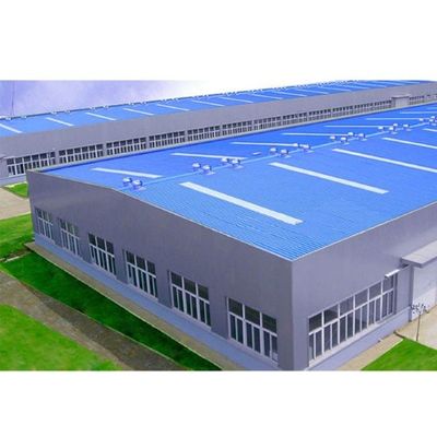 Xây dựng nhà xưởng kết cấu thép tiền chế dầm H hàn nhịp lớn