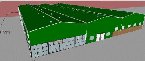 Xưởng kết cấu thép Nhà kho kết cấu thép nhẹ tiền chế