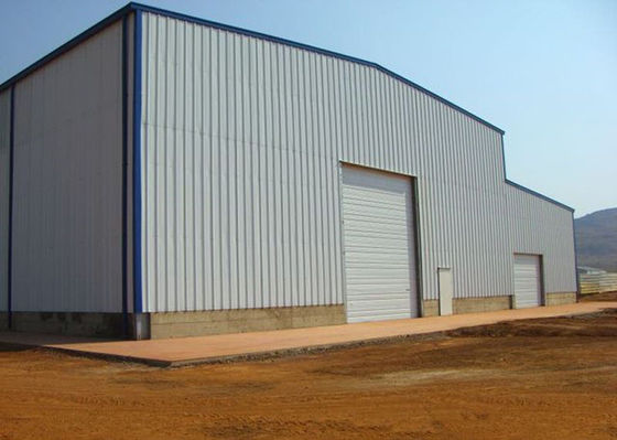 Nhà kho kết cấu thép Q235 / Q355 Nhà khung thép tiền chế