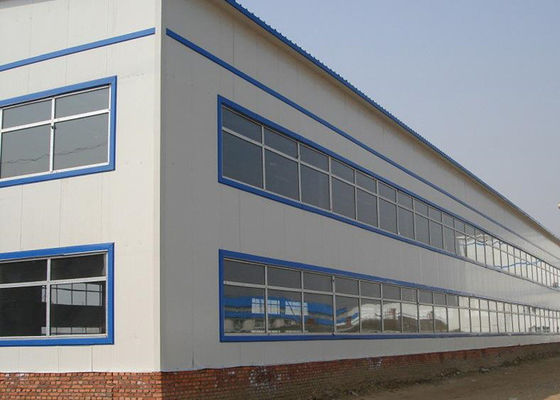 Xưởng nhà để xe kết cấu thép tiền chế Tòa nhà khung công nghiệp