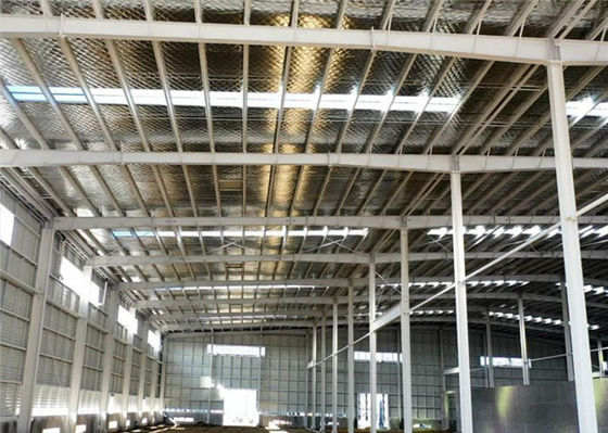 Xưởng nhà để xe kết cấu thép tiền chế Tòa nhà khung công nghiệp