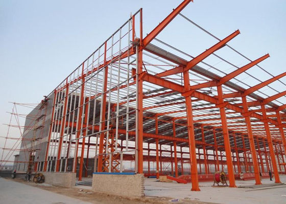 Xưởng kết cấu thép tiền chế Xây dựng nhà máy Xây dựng kim loại