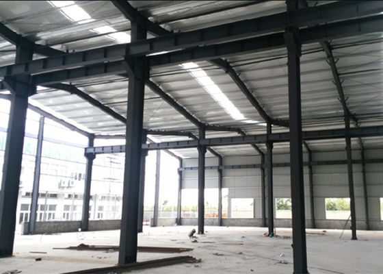Kết cấu xây dựng Prefab Nhà kho khung thép công nghiệp