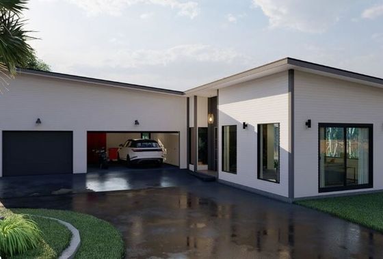 Khung nhẹ Nhà thương mại Biệt thự thép tiền chế