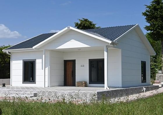 Khung thép nhẹ bền Xây dựng nhà thép tiền chế Biệt thự tiền chế