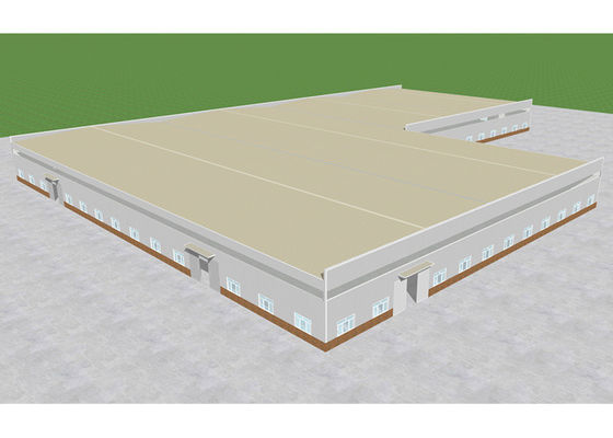 Tòa nhà xây dựng khung kết cấu thép tiền chế