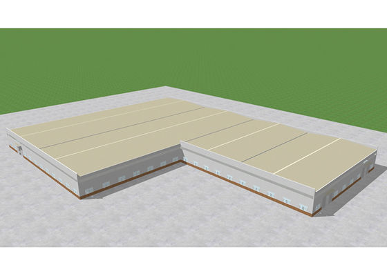 Tòa nhà xây dựng khung kết cấu thép tiền chế