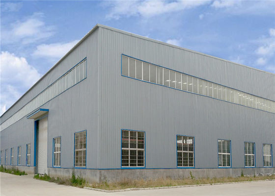 Xây dựng cấu trúc thép Prefab Xưởng khoan chống gió