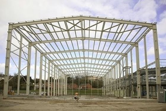 Xưởng Kết Cấu Thép Cao Cấp Lắp Đặt Nhanh Kho Khung Thép Perfab