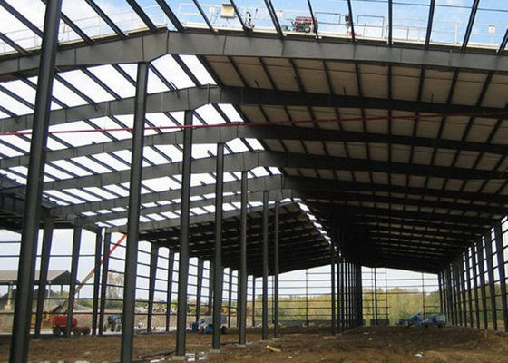 Cấu trúc thép chế tạo công nghiệp Khung kho khung xây dựng Tòa nhà