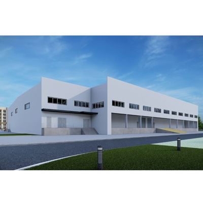 Xây dựng Prefabricated Cấu trúc thép Chi phí thấp Kho hàng tùy chỉnh