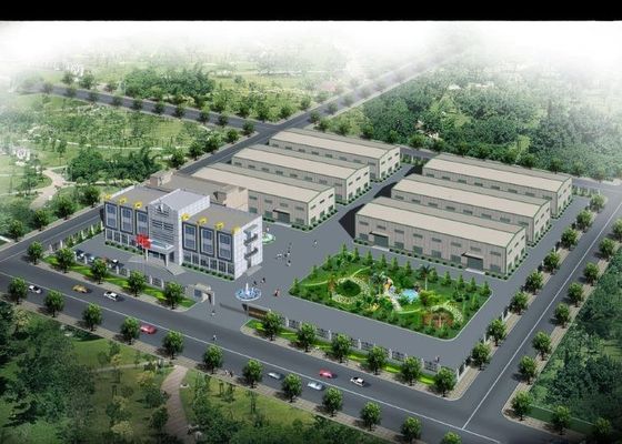 Thiết kế hiện đại Chiều dài lớn Dễ lắp ráp Cấu trúc thép Xưởng công nghiệp nặng