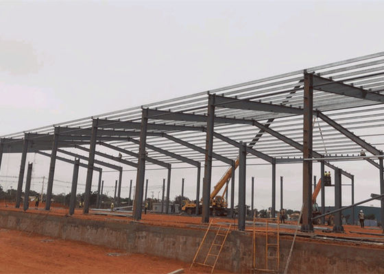 Tòa nhà xưởng kết cấu thép công nghiệp bền bỉ ISO9001