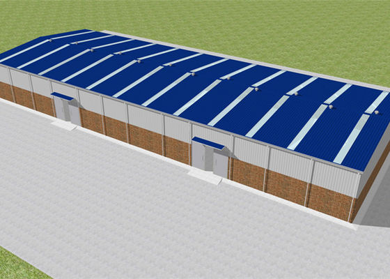 Tòa nhà xưởng kết cấu thép công nghiệp bền bỉ ISO9001