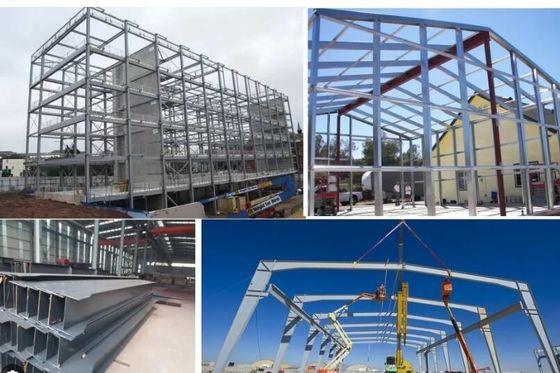 Nhà kho cấu trúc thép chất lượng cao với tòa nhà công nghiệp dễ lắp ráp