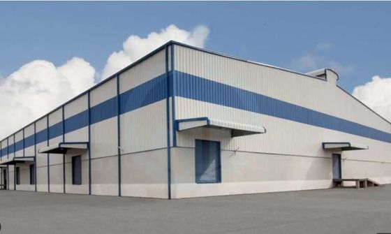thiết kế tùy chỉnh Prefab thép khung kim loại kho trọng lượng nhẹ