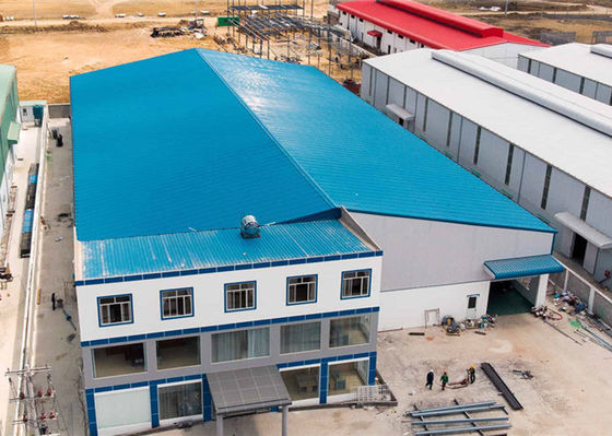 Tòa nhà xưởng kết cấu thép công nghiệp bền bỉ ISO9001