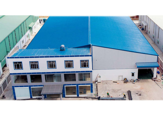 Tòa nhà xưởng kết cấu thép công nghiệp bền bỉ ISO9001