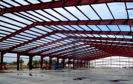 Thiết kế kim loại Thép cấu trúc khung kho Xưởng xây dựng nhà máy
