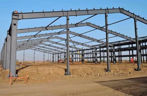 Cấu trúc thép nhẹ Xây dựng kho dự chế Dễ lắp đặt
