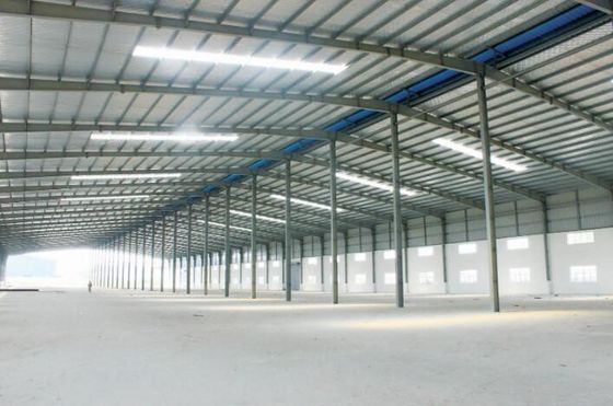 Tòa nhà cấu trúc thép khung cổng được chế tạo sẵn để lưu trữ với thép H-Section
