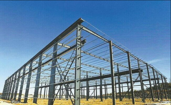 Thiết kế kim loại Thép cấu trúc khung kho Xưởng xây dựng nhà máy
