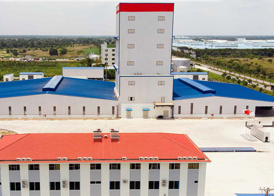 GB tiêu chuẩn uốn cong công nghiệp thép cấu trúc xưởng xây dựng nhà máy