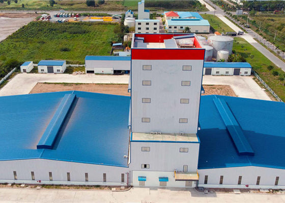 GB tiêu chuẩn uốn cong công nghiệp thép cấu trúc xưởng xây dựng nhà máy