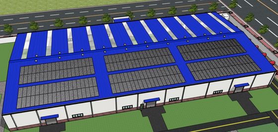 Xưởng chế tạo cấu trúc thép xây dựng sẵn với việc lắp ráp dễ dàng