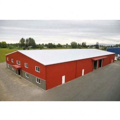 Cấu trúc thép Gauge Light Warehouse Workshop Building Storage tùy chỉnh