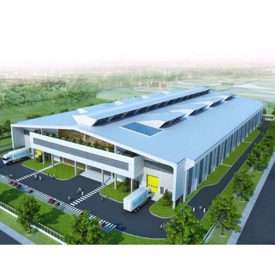 Xưởng chế tạo sẵn phần H thép cấu trúc khung xây dựng kho