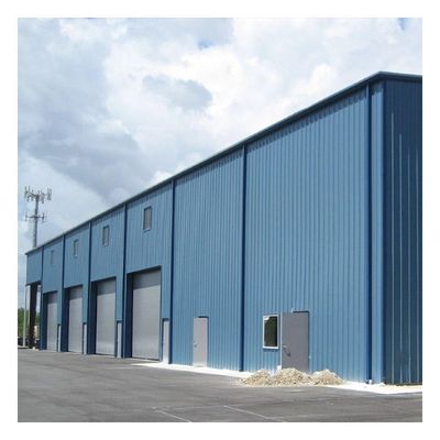 Tòa nhà xưởng kết cấu thép nhịp lớn hiện đại Có thể tùy chỉnh nhẹ