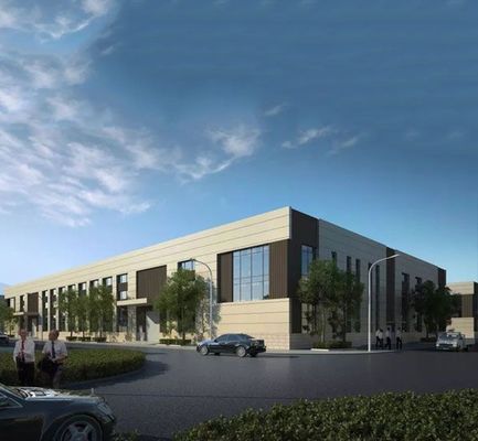 thiết kế tùy chỉnh Prefab thép khung kim loại kho trọng lượng nhẹ