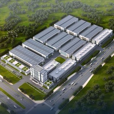 Cơ sở kho xây dựng thép tùy chỉnh với quy trình đâm và lưu trữ hiệu quả