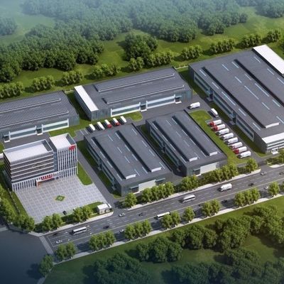 Hot Rolling H-Section Steel Column Steel Structure Warehouse chống gió