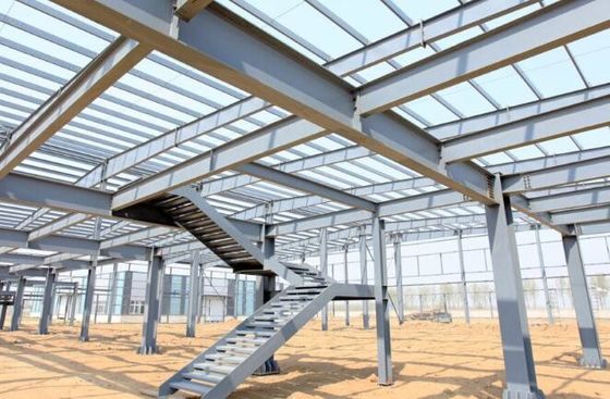 Thép tùy chỉnh Cấu trúc nhà kho Xây dựng Nhà xưởng kho