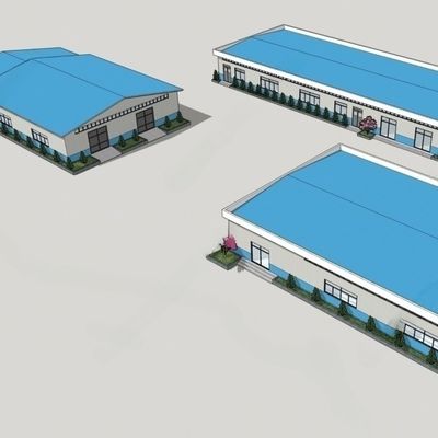 Portal Steel Structure Workshop Xây dựng với cách điện tùy chọn có sẵn