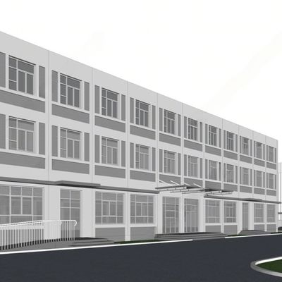 Xưởng chế tạo cấu trúc thép kẽm với cách điện tùy chọn cho ứng dụng hangar