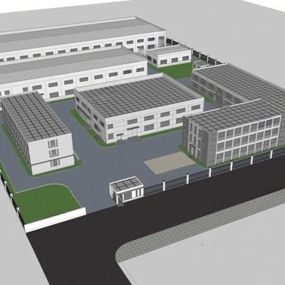 Xưởng chế tạo cấu trúc thép kẽm với cách điện tùy chọn cho ứng dụng hangar