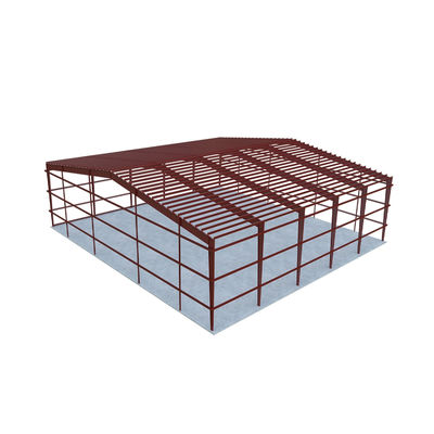 Xây dựng cấu trúc thép Prefab Xưởng khoan chống gió
