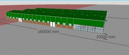 Xây dựng Xưởng sản xuất kim loại Prefab Xây dựng thép nông nghiệp
