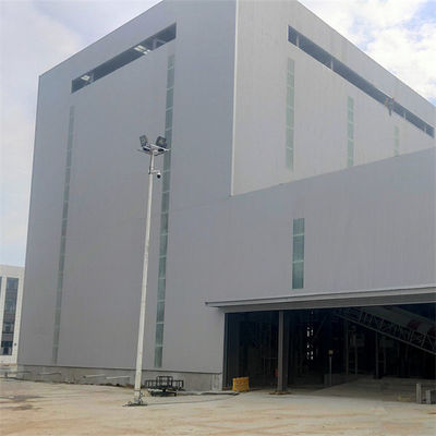 Xưởng nhà để xe kết cấu thép tiền chế Tòa nhà khung công nghiệp