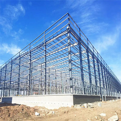 Cấu trúc thép nhẹ Prefab Công nghiệp Xây dựng Thép nông trại Cửa hàng để lưu trữ