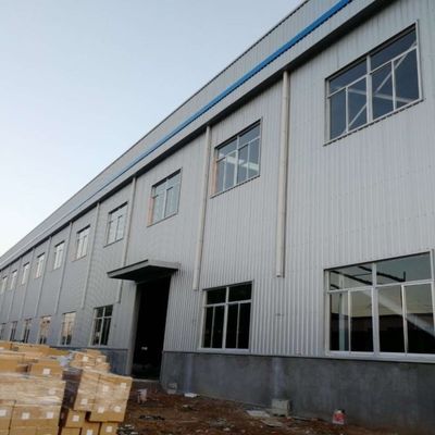 Xây dựng kim loại trải dài lớn Cấu trúc thép công nghiệp Thiết kế kho