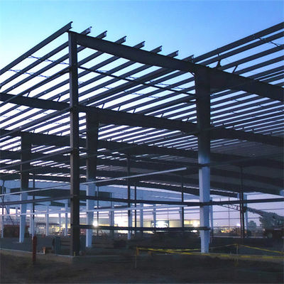 ISO9001 Xưởng xây dựng cấu trúc thép Tòa nhà khung thép tiền chế