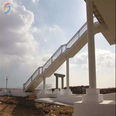Tòa nhà khung thép với thép H-Section laminated / welded nóng cho ga tàu điện ngầm